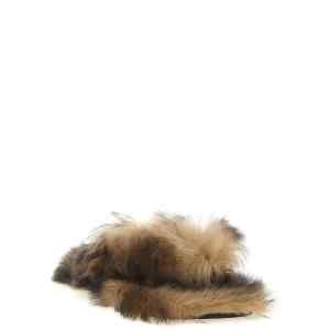Dolce & Gabbana Sheepskin Sandals