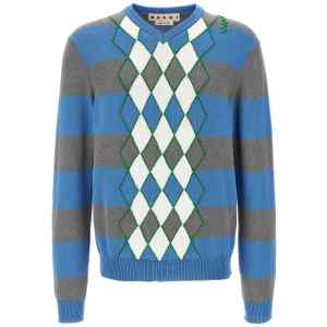 Marni Argyle Sweater