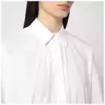P.A.R.O.S.H. White chemise dress in cotton