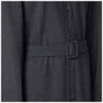 P.A.R.O.S.H. Anthracite grey belted shirt dress