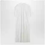 LEMAIRE Reversible cream-colored silk-blend dress