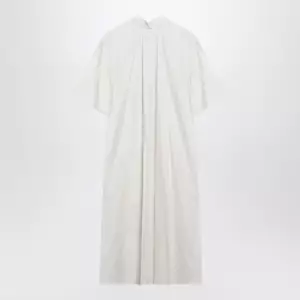 LEMAIRE Reversible cream-colored silk-blend dress