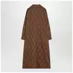 Max Mara Olive green shirt dress in cotton