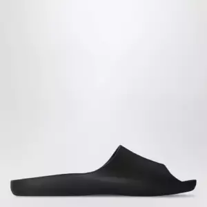 The Row Black Ama rubber slide sandal