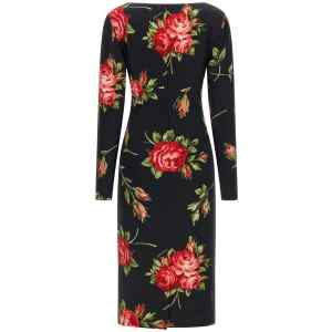 Dolce & Gabbana Bouquet Rose Dress