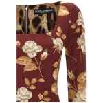 Dolce & Gabbana Rose Print Dress