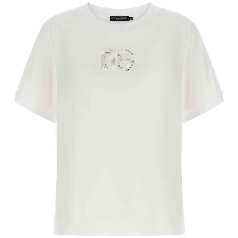 Dolce & Gabbana Logo Embroidery T-shirt