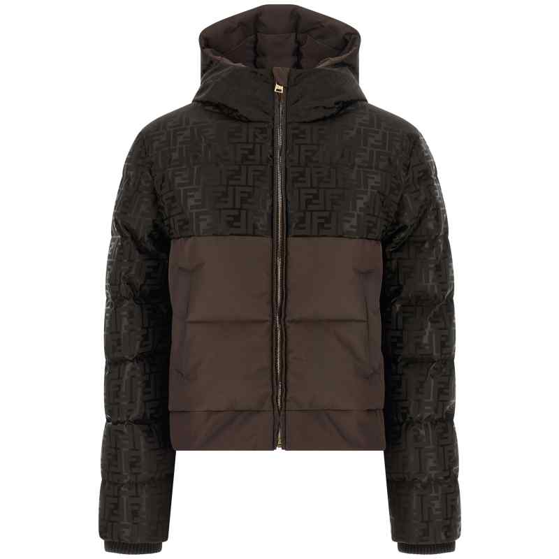 Fendi Ff Nylon Down Jacket