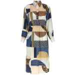 Fendi Patchwork Silk Dress