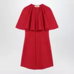 Ami Paris Mini red wool dress