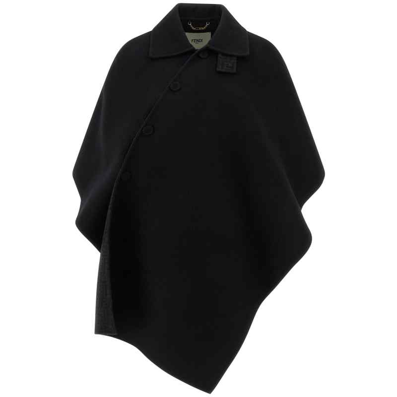 Fendi Double Wool Cape
