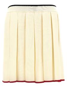 Thom Browne Knitted Pleated Skirt