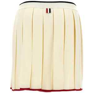 Thom Browne Knitted Pleated Skirt