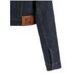 Fendi Ff Denim Bolero Jacket