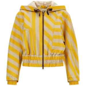 Fendi Pequin Striped Jacket