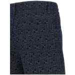 Fendi Bermuda Jeans Jacquard Ff