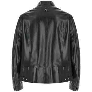 Fendi Lacquered Leather Blouson