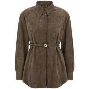 Fendi Suede Shirt