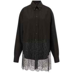 Fendi Wool And Lace Shirt