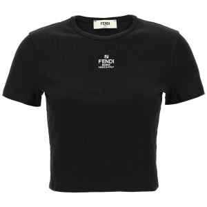 Fendi Cropped T-shirt
