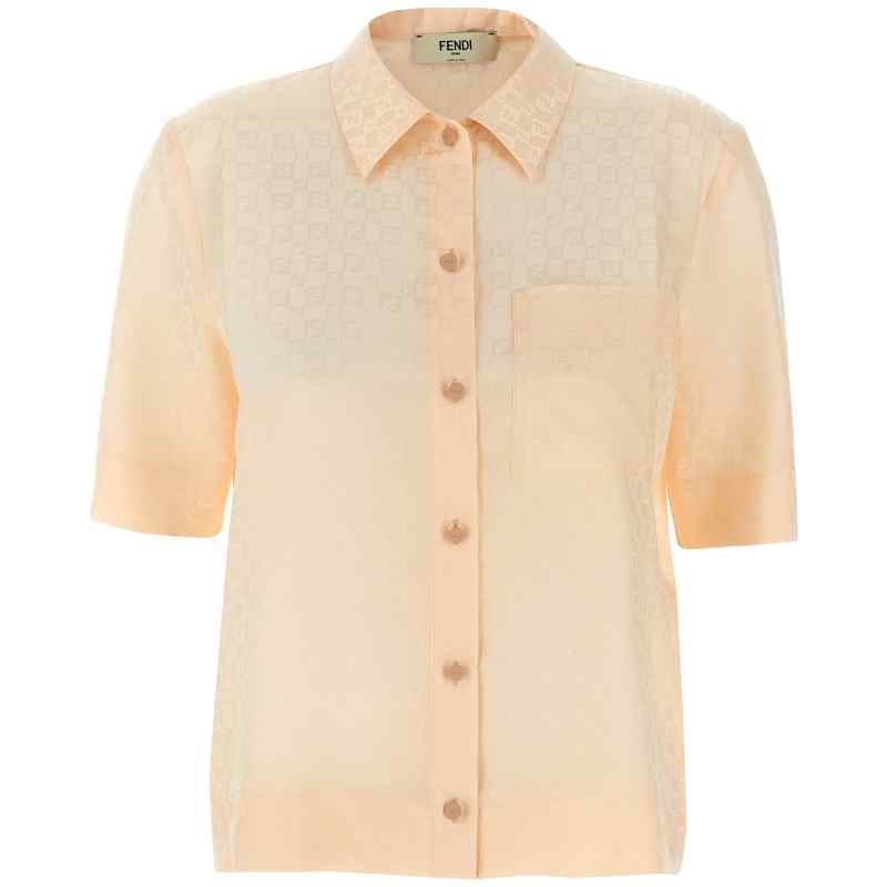 FS8254AUQGF1RX0_01_M_2025-03-10T10-32-21.785Z Fendi Ff Silk Shirt
