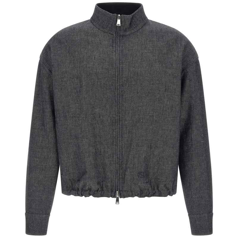 FW1433AYUDF0QG0_01_M_2026-03-24T09-45-27.737Z-2 Fendi Ff Selleria Reversible Blouson