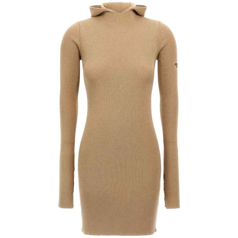Fendi Hooded Dress