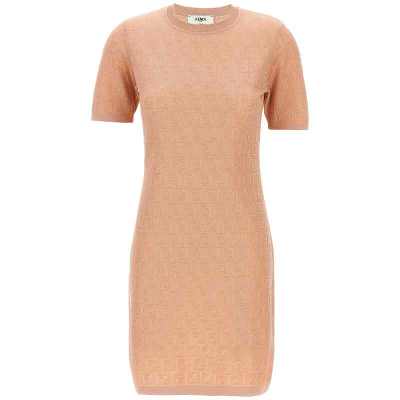 FZDD61AUZRF1SAU_01_M_2025-05-21T08-38-52.696Z-3 Fendi Ff Cotton Dress