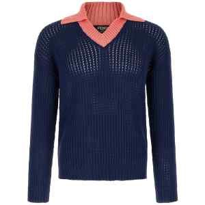 Fendi Cablé Braided Sweater