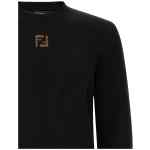 Fendi Ff Velvet Micro Sweater