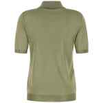 Fendi Shiny Viscose Polo Shirt