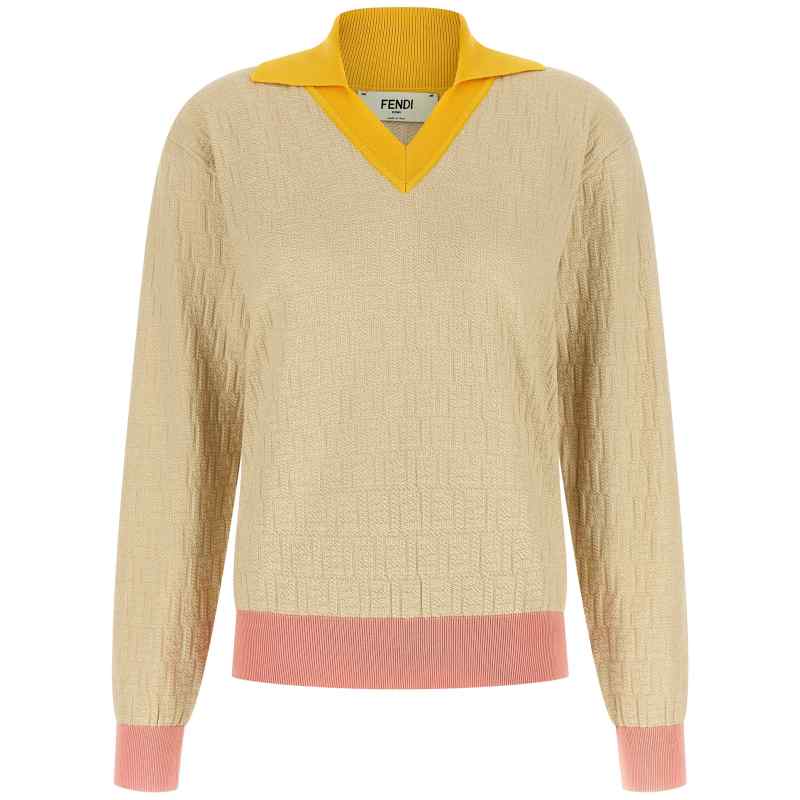 Fendi Ff Jacquard Sweater