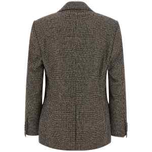 Dolce & Gabbana Prince Of Wales Wool Blazer