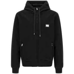 Dolce & Gabbana Logo Plaque Hoodie
