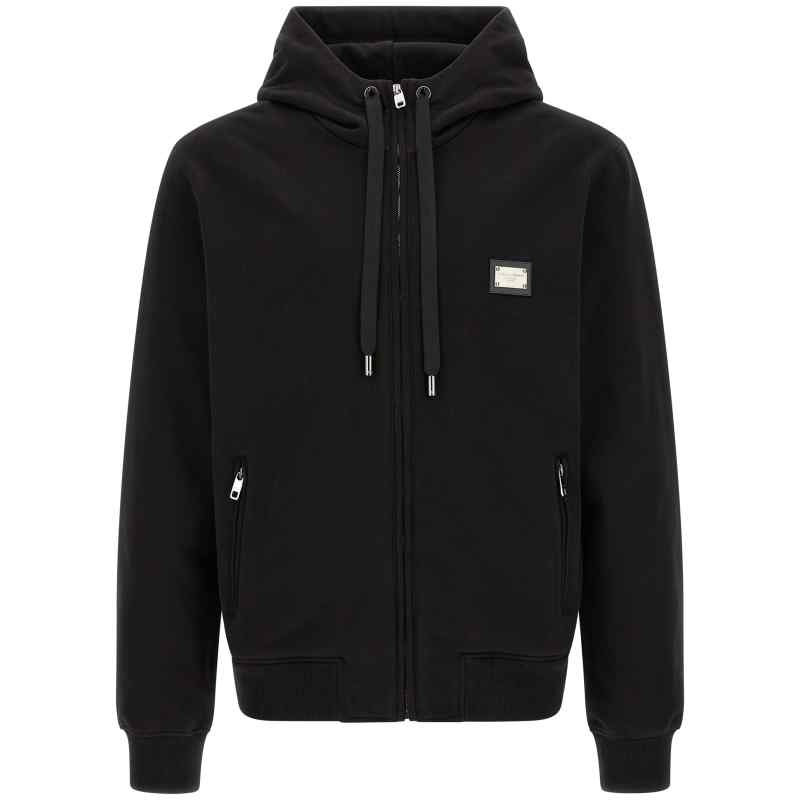 Dolce & Gabbana Logo Plaque Hoodie