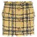 Balmain Lurex Tweed Skirt