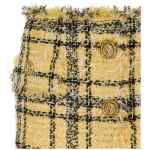 Balmain Lurex Tweed Skirt