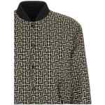 Balmain Monogram Reversible Bomber Jacket