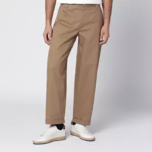 Golden Goose Beige cotton-blend trousers