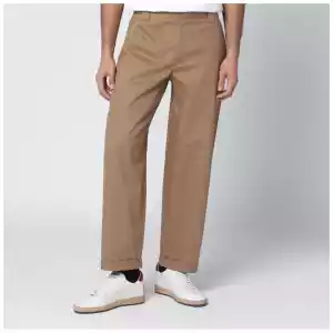 Golden Goose Beige cotton-blend trousers