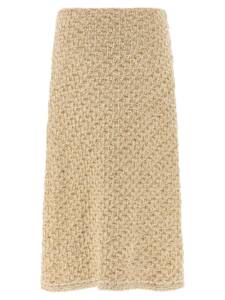 Fabiana Filippi Denim-effect Tweed Skirt