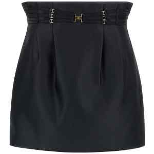 Elisabetta Franchi Mini Strap Skirt