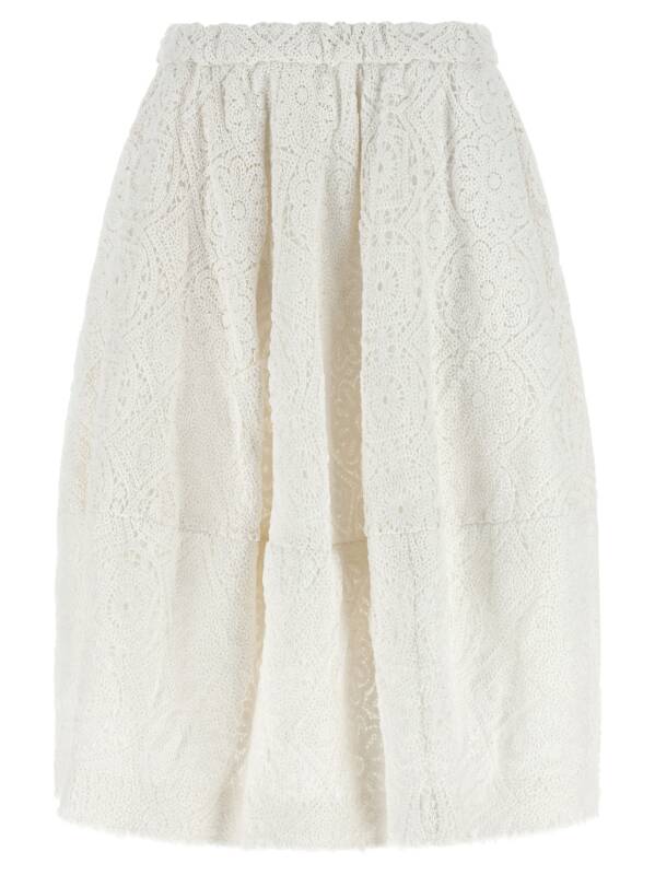Comme Des Garcons Macramé Skirt