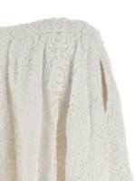 Comme Des Garcons Macramé Skirt