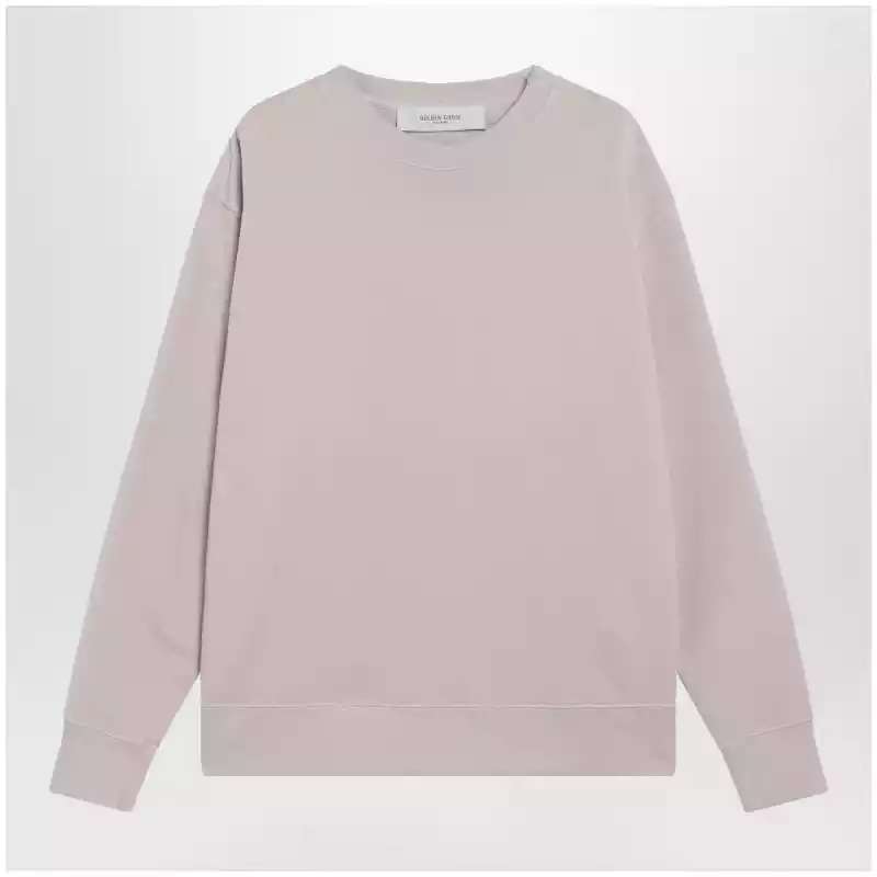 Golden Goose Pink cotton crewneck sweatshirt