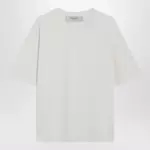 Golden Goose White T-shirt with reverse lettering logo on the back