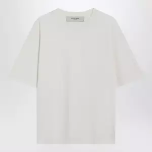 Golden Goose White T-shirt with reverse lettering logo on the back