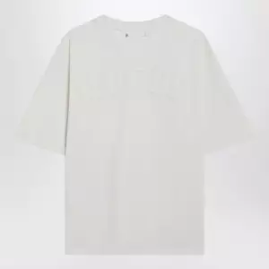 Golden Goose White T-shirt with reverse lettering logo on the back