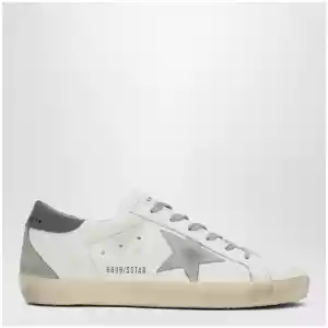 Golden Goose Sneaker Super-Star White/Ice/Dark grey