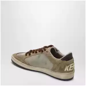 Golden Goose Ball-Star beige/brown suede sneakers
